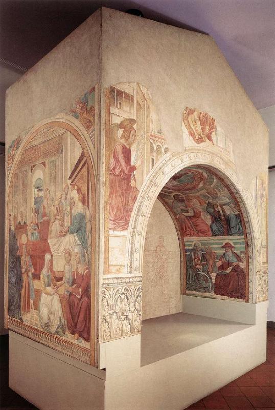 GOZZOLI, Benozzo Shrine of the Visitation dfg